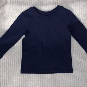 SALE!! Hanna Andersson Navy Long Sleeve Tee NWOT!